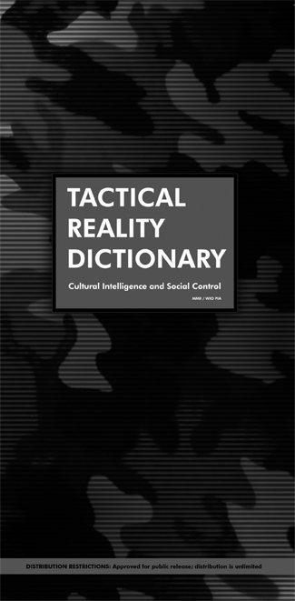 Tactical Reality Dictionary