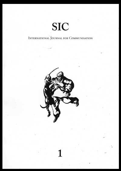 Sic: International Journal for Communisation